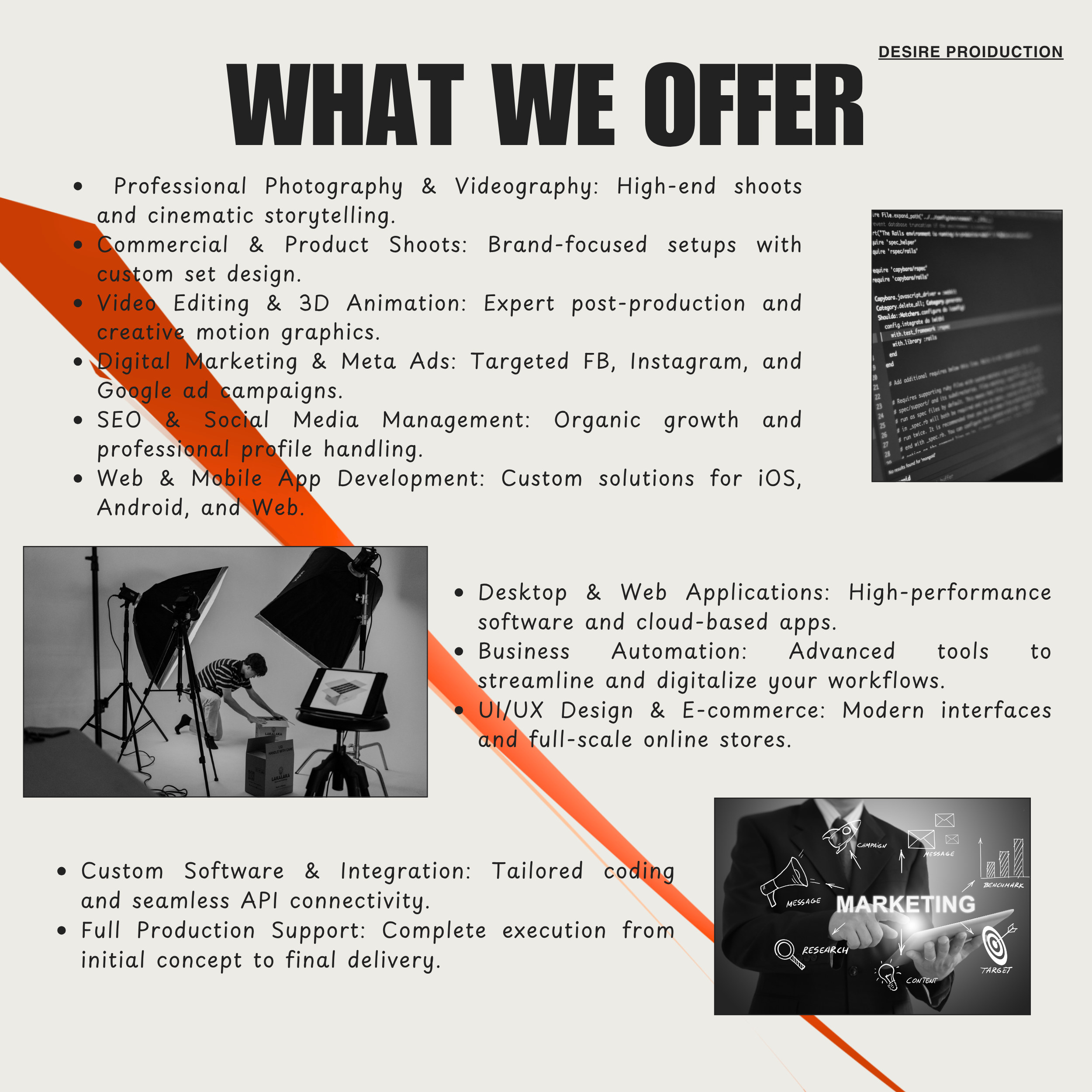 Photography portfolio placeholder