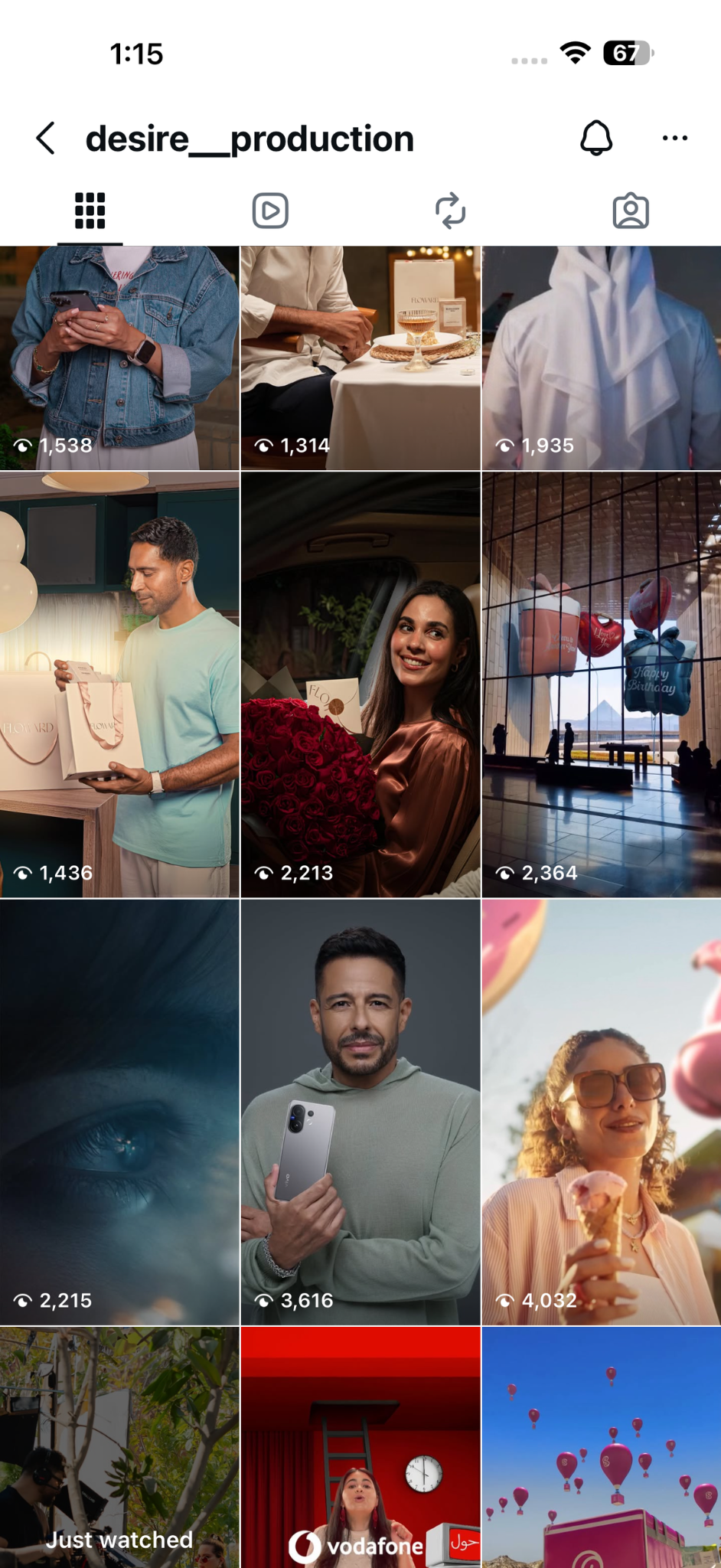 Social media portfolio placeholder